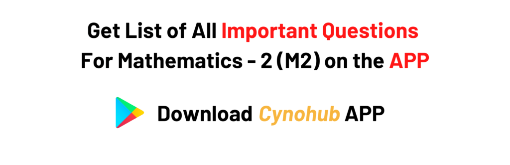 m2 important questions jntuh r18