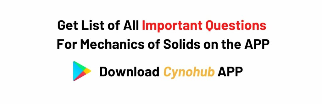 Mechanics of solids syllabus for JNTU-H