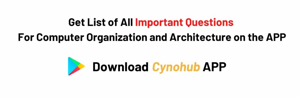 Computer Organization and Architecture Syllabus